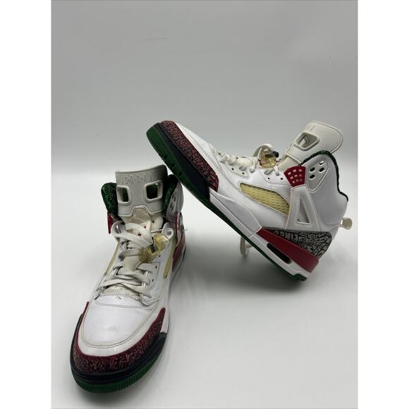 Nike Air Jordan Spizike 315371-125 White Varsity Red Cement Grey Men’s Size 14 main image 10